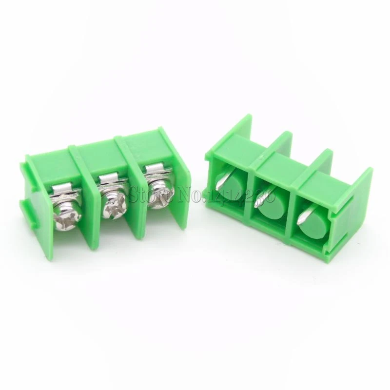 10 шт. KF7.62 3P шаг 7 62 мм коннектор pcb винтовой клеммный блок 3pin|pcb to wire connector|connector