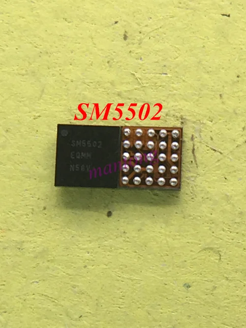 

10pcs/lot SM5502 USB charging IC 25 pins for SAMSUNG I9158P I9300i G530H G530F