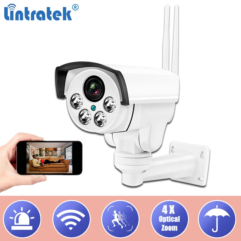 Беспроводная ip-камера видеонаблюдения 960 P 4X оптический зум Wifi камера IP66