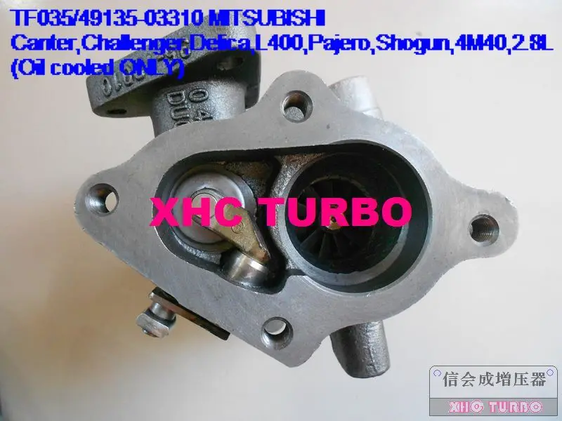 TF035 49135-031310 03310 Turbo Турбокомпрессоры для mitsubishi canter, Challenger, Delica, l400 Pajero, shogun, 4M40, 2.8l(масло