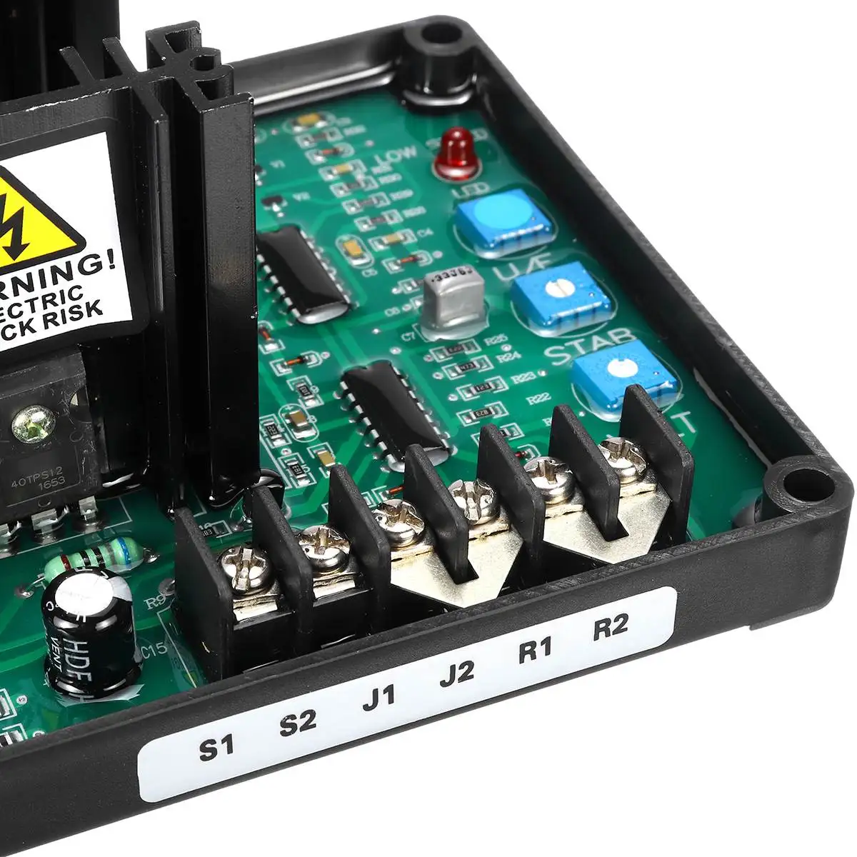 GAVR-20A AV Универсальный бесщеточный AVR Generato автоматический регулятор напряжения модуль 220/400 В переменного тока защита частоты подавление EMI