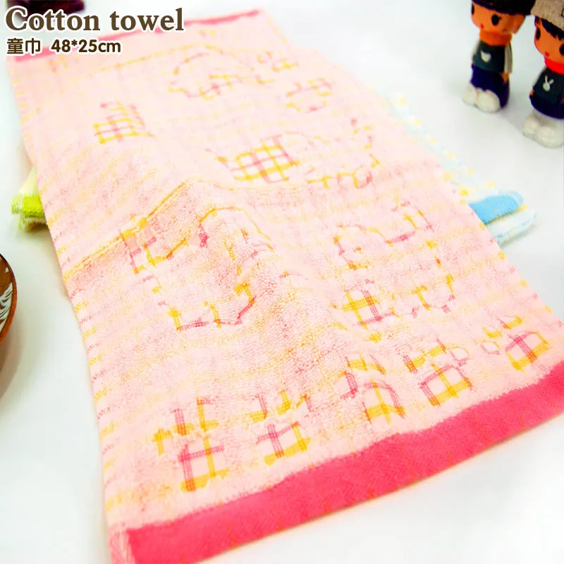

New Arrival Attractive Children Face Towels Kids Cartoon Baby Towels 10pieces free shipping cotton towel