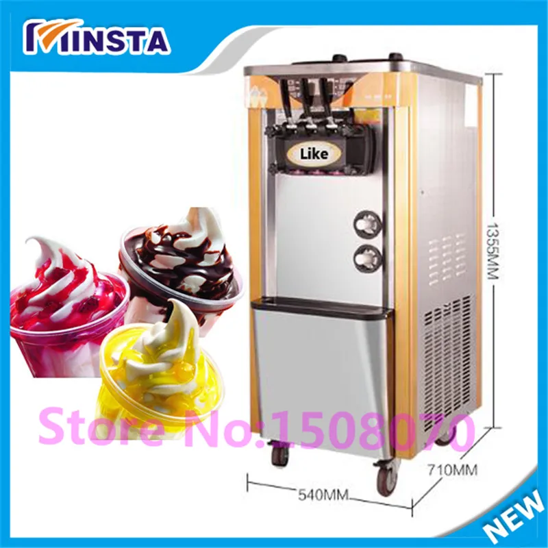 

2017 new products best selling hard ice cream making machine commercial soft ice cream maker machine for sale