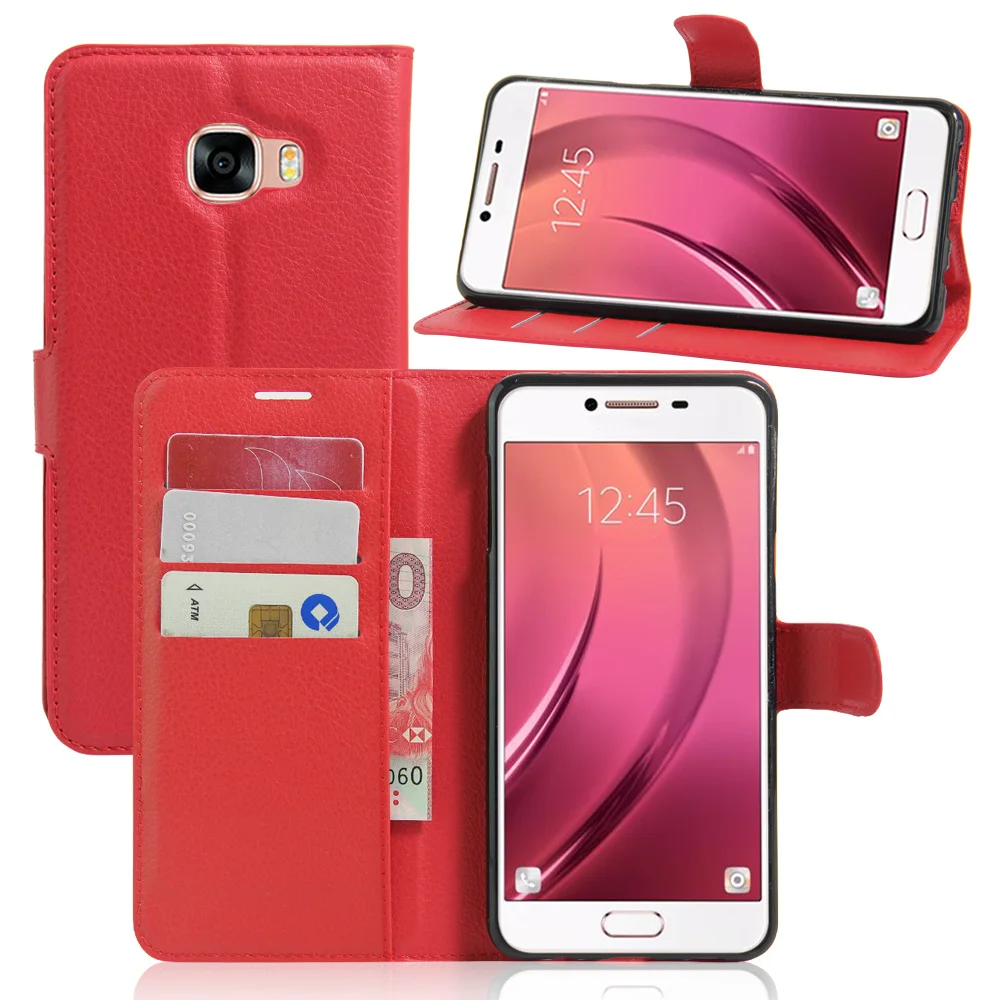 

CYBORIS for Samsung Galaxy C7 C7000 Case Wallet Leather Phone Case for Samsung Galaxy C7 Flip Cover Stand Wallet Bag Card Holder