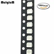 MCIGICM белый красный желтый зеленый синий 3528 1210 SMD светодиодный светильник