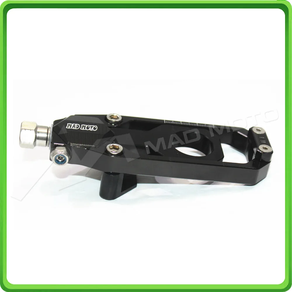 Motorcycle Chain Tensioner Adjuster fit for KAWASAKI Ninja ZX6R ZX-6R ZX 636 ZX636 2013 2014 2015 2016 Black (9)