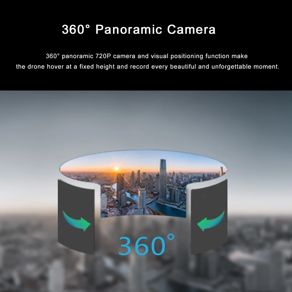 Sepia Detective Artifact UAV Wifi FPV 720P Camera Selfie Drone Flight G-sensor Visual Positioning RC Quadcopter APP Control (14)