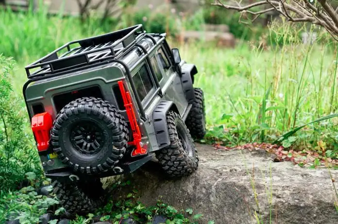 1/10 масштаб внедорожника Cralwer грузовик Defender D110 Rover Land araxxas TRX4 RTR пульт дистанционного управления Автомобили