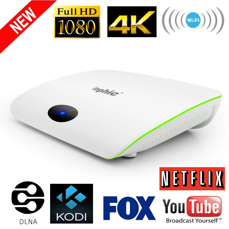 2017 Newest I9 1G 8G 4K Smart TV Box Amlogic 1080i p Quand Core Network TV
