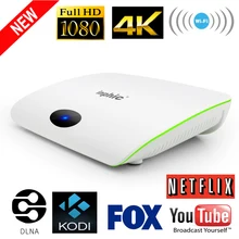 2017 el Más Nuevo I9 1G/8G 4 K Smart TV Box Amlogic 1080i/p Quand núcleo de Red Cuadro de TV Android 4.4 WIFI Smart Set-top Box KODI caja