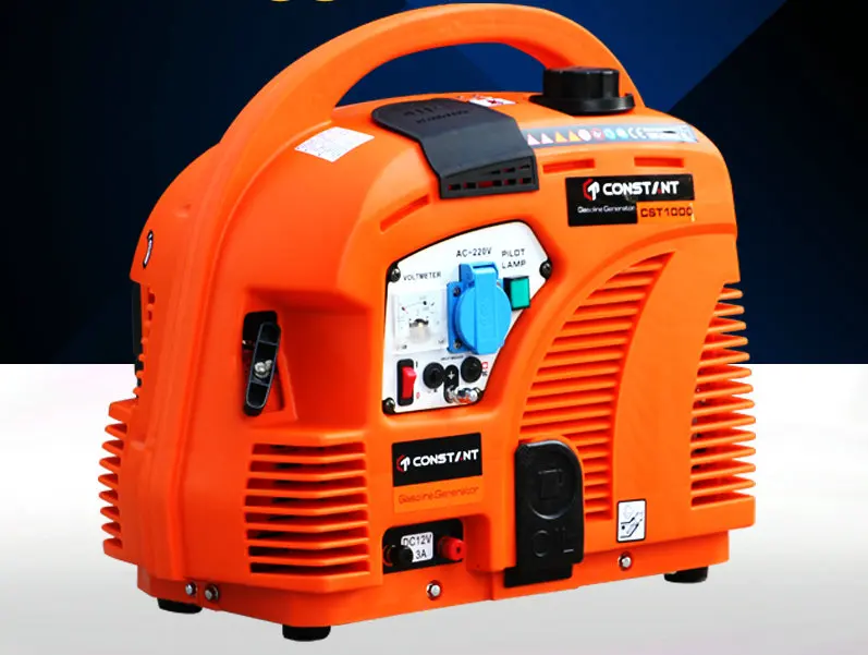 152F/1000W portable domestic gasoline generator 220V outdoor power equipment, portable four stroke low noise 152F/1000W portable domestic gasoline generator 220V outdoor power equipment, portable four stroke low noise