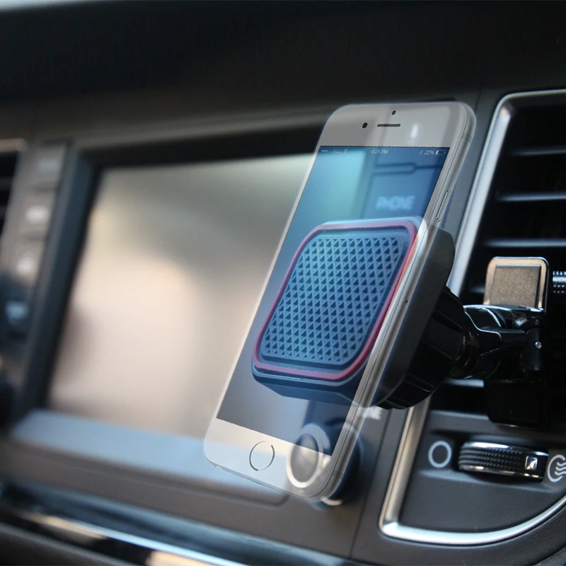 Модернизированный Универсальный магнитный автомобильный держатель, крепление на вентиляционное отверстие, вращение на 360 градусов, умный магнитный автомобильный держатель для телефона iPhone, samsung, подставка для мобильного телефона