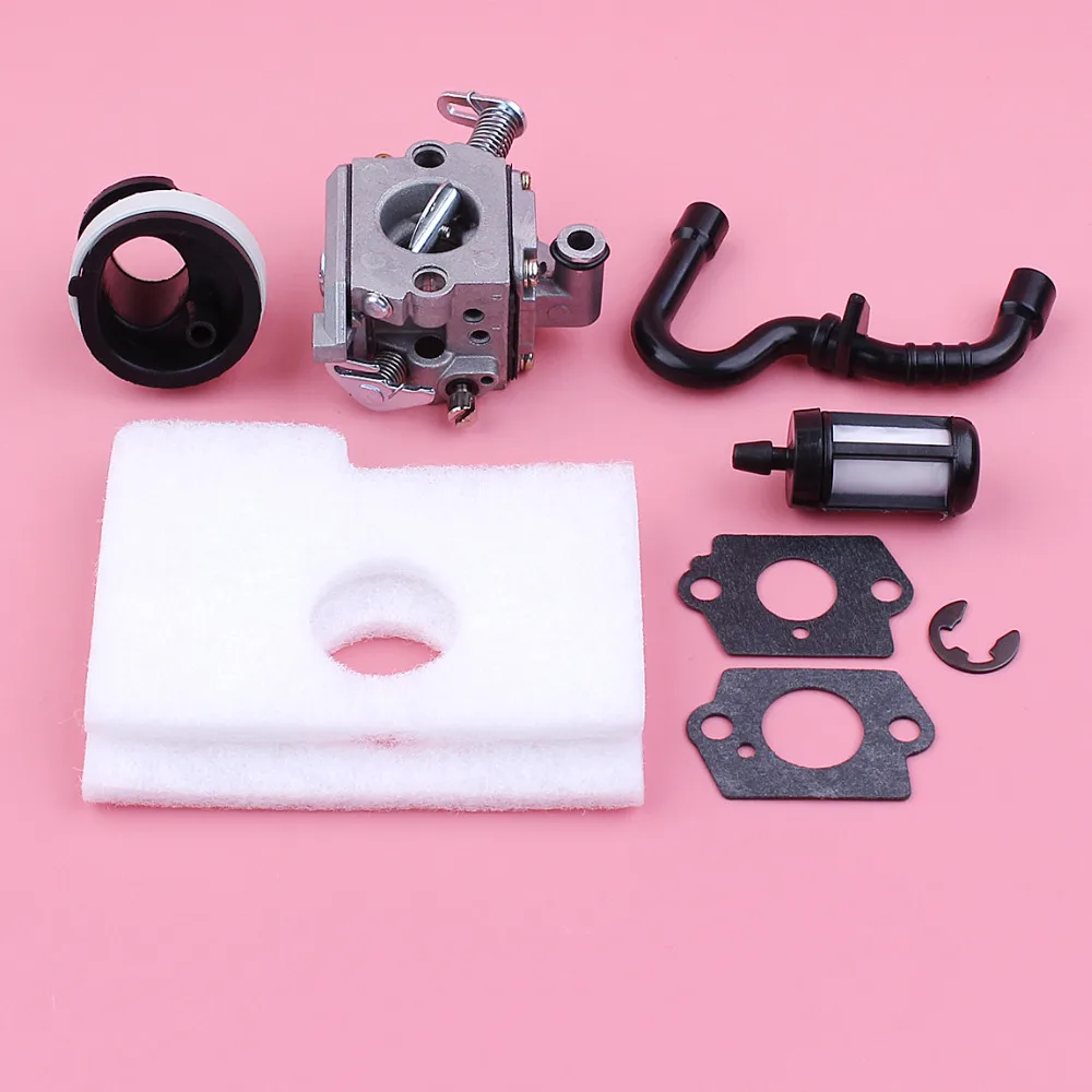 Cena Kolektora dolotowego gaźnika paliwa filtr powietrza linia wąż uszczelka dla Stihl MS180 MS170 018 017 MS 180 170 piła łańcuchowa części