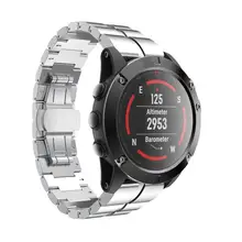 HL настоящий браслет из Нержавеющей Стали Быстросъемный ремешок для Garmin Fenix 5X gps часы Прямая SEP12#2#3