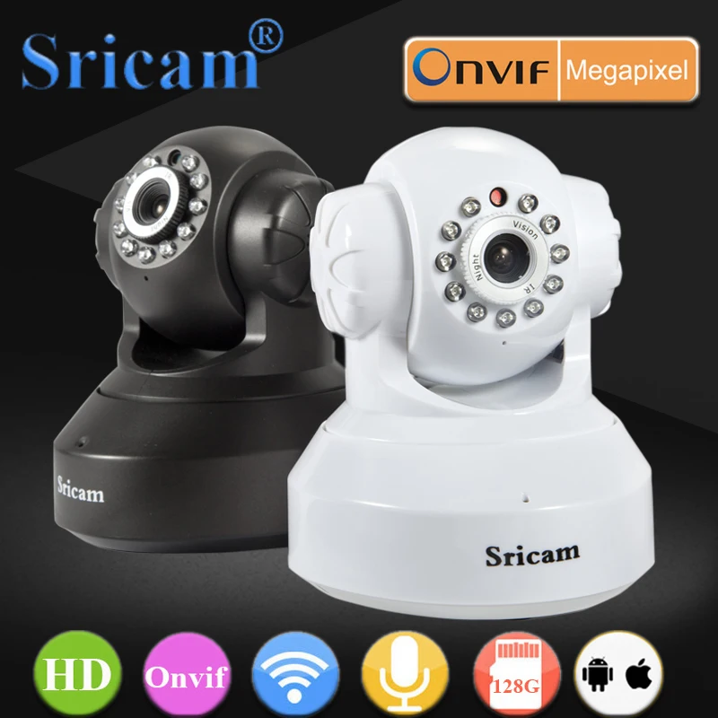Sricam SP012 Wireless IP Camera 720P Home Security Surveillance Wireless Camera Onvif Night Vision Wifi CCTV