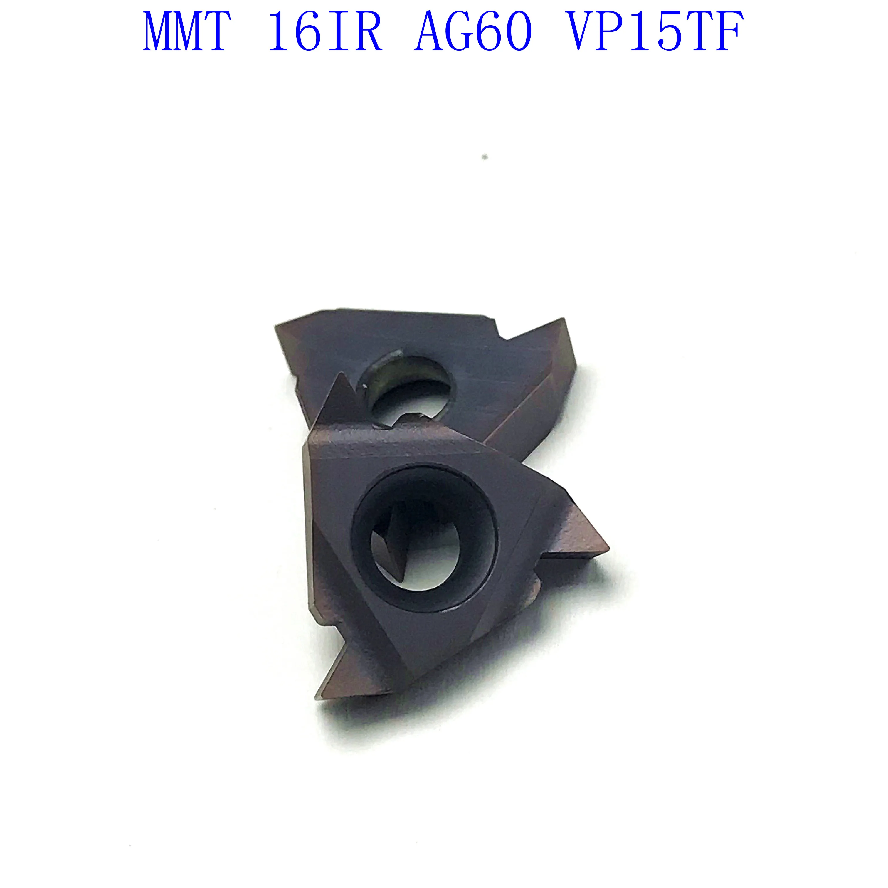 

20PCS MMT 16IR AG60 VP15TF/UE6020/US735 Carbide Insert Thread Turning Tool Cutting Tool Lathe Tool Milling Cutter CNC Tool
