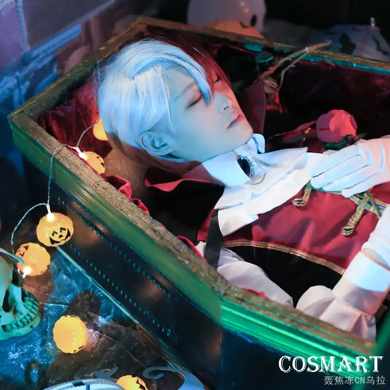 Stock Anime Boku No My Hero Academia Figure Todoroki Shouto Halloween Version Vampire Unisex Cosplay Costumes New Free Shipping Cosplay Costume Vampire Halloween Costumeshalloween Vampire Costumes Aliexpress