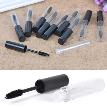 

High-grade DIY blowing bottle round transparent lip tube eyeliner mascara tube 10ml empty tube mascara dispensing tube