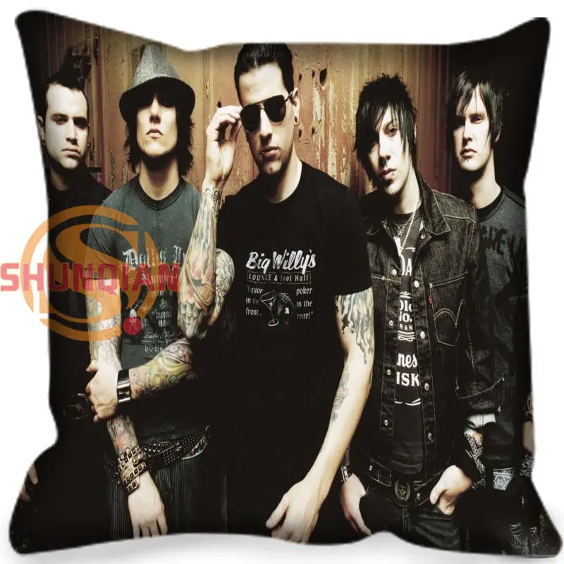 

Unique Design asking alexandria Style throw Pillowcase Square Zippered Pillow Cover Custom Gift H@0209-151
