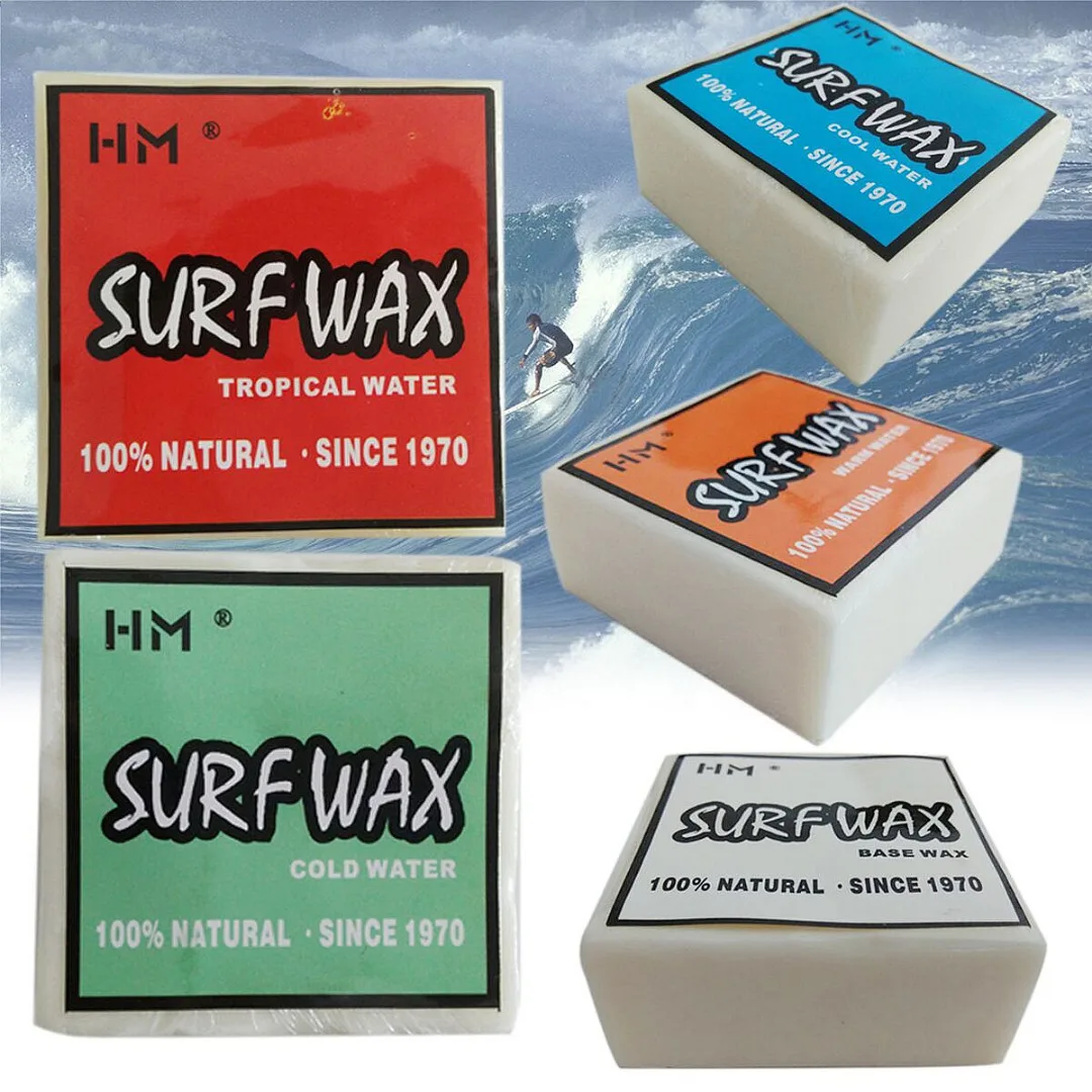 

Mayitr 1PCS Board Surfboard Surf Wax Skimboard Surf Wax For Tropical/Warm/Cool/Cold Water