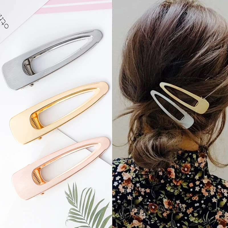 

Metal Duckbill Hair Barrette Hairpins Hair Clips Accessories For Women Girls Hairgrip Hair Clamp Hairclip Ornaments Headwear