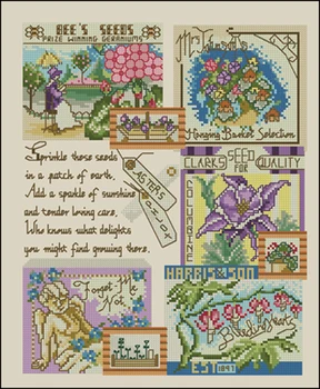 

Needlework,DIY Cross Stitch,Sets For Embroidery kits,11CT&14CT,garden1