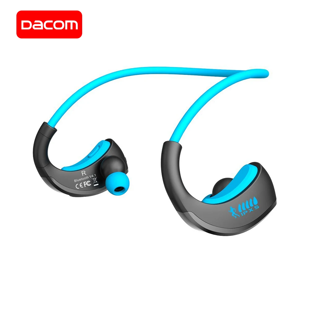 DACOM G06 Wireless Headphone Bluetooth Sports Earphone IPX5 Waterproof Neckband Stereo Headset wit Microphone for iPhone Samsung