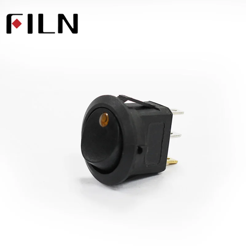 round KCD1 rocker switch