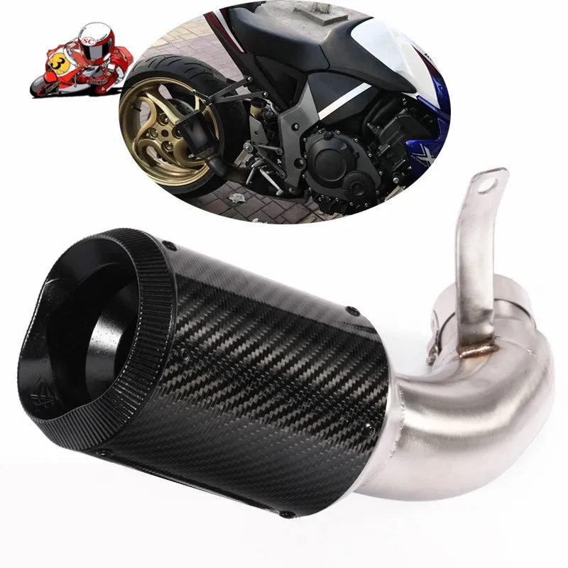 Motorcycle Full Exhaust System Slip On For 20092018 Honda Cb1000r