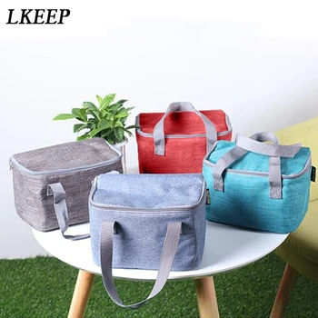 

Family Lunch Bag Insulation Thermal Bag Oxford Cloth Aluminum Keep Warm Outdoor Dinner Picnic Lunch Bags For Women
