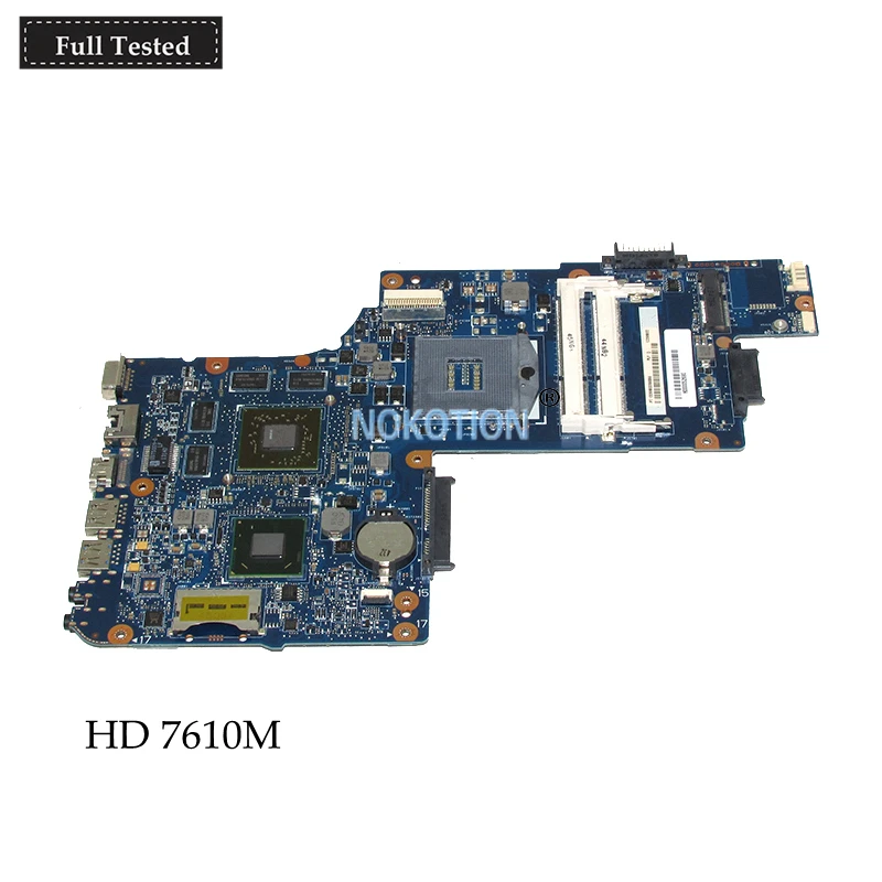 NOKOTION nuevo H000052690 placa base de Computadora Portátil para Toshiba satellite C850 L850 c855 HM76 Radeon HD 7610 M gráficos placa principal NOKOTION nuevo H000052690 placa base de Computadora Portátil para Toshiba satellite C850 L850 c855 HM76 Radeon HD 7610 M gráficos placa principal