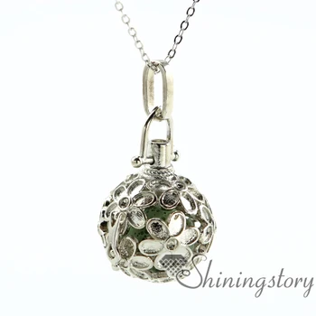 

flower aromatherapy necklace perfume lockets wholesale aromatherapy diffuser necklace essential oils diffuser necklace lava