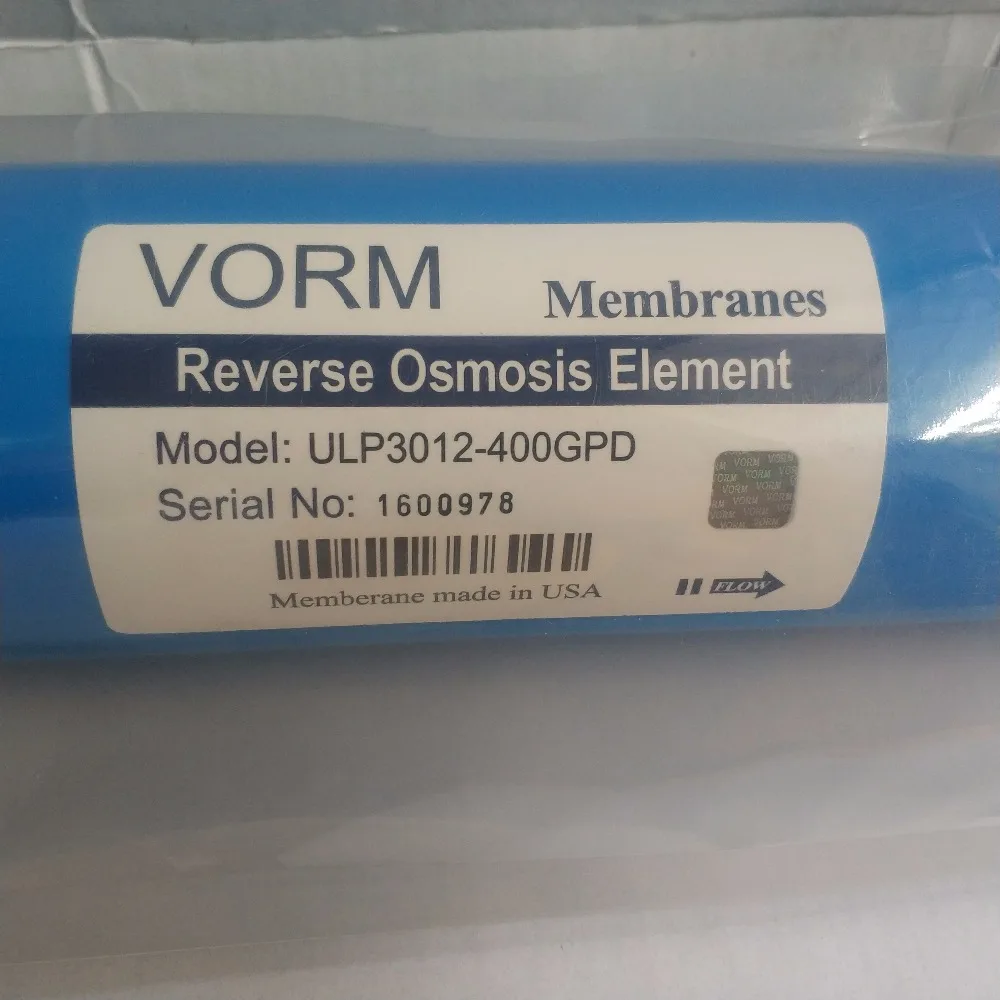 Фильтр обратного осмоса 400 gpd VORM ULP3012 мембрана фильтры для воды картриджи системы