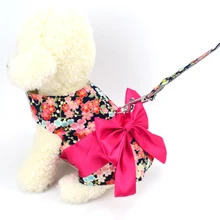 

FENG PEI 2018 New Arrival Japanese Kimono Pet Harness Vest 3 Size 7 Colors Print Pet Harnesses Leash For Small Dogs Chihuahua
