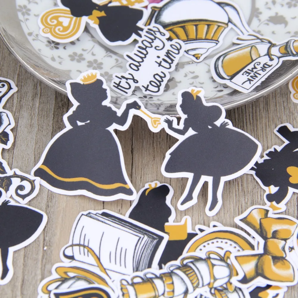 

29 Pcs Selfmade fantasy Sticker for Laptop Phone Luggage Skateboad Car Stying Bicycles Motorcycle Graffiti Decal Paper Stickers