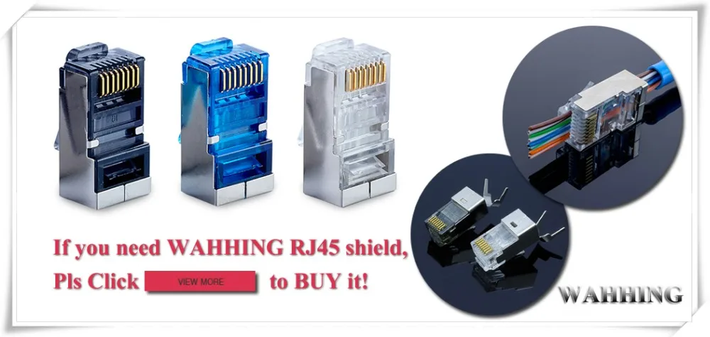 ethernet cable tracer RJ45 Tool Network Crimper Crimping Tools For Cat7 Cat6A STP Plugs RJ45 Connector Cables Enter Crimp Metal Clip HY1534 network wire tester