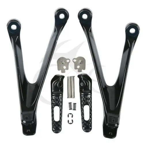 Задний кронштейн для ног Honda CBR1000RR 2008 2014 09 серебристый черный|peg 400|bracket cctvbrackets free |