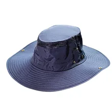 2019New летняя уличная Рыбалка Альпинизм мужская шляпа простая одноцветная купольная летняя шляпа для рыбалки шляпы мужские летние