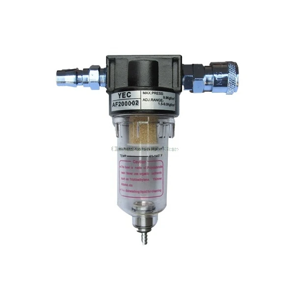 1/4" AF2000 02 Compressed Air Compressor In Line Moisture Water Filter