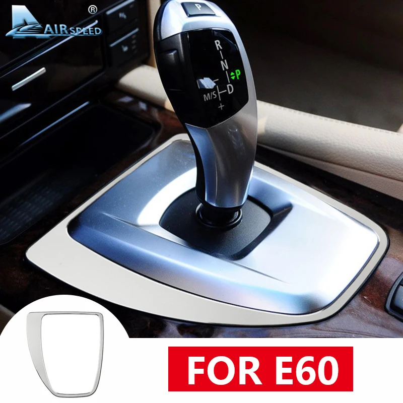 

Airspeed алюминиевый сплав для BMW E60 аксессуары BMW E60 наклейка s для BMW E60 внутренняя отделка автомобиля панельная Накладка для коробки передач наклейка
