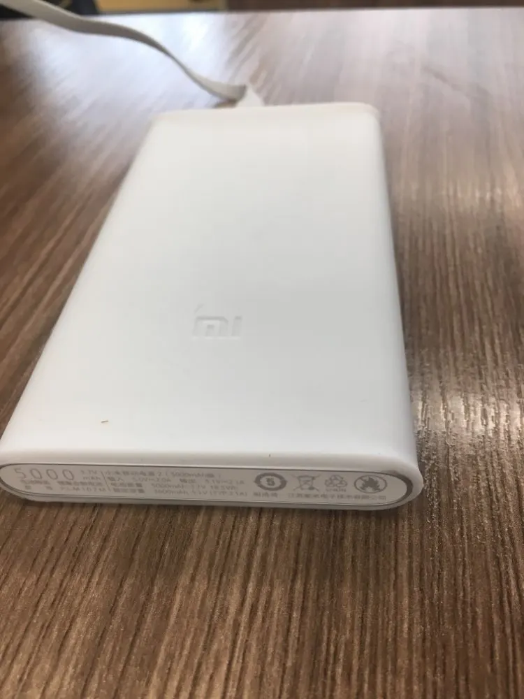 Xiaomi power Bank 5000 мАч 2 PLM10ZM портативное зарядное устройство Тонкий Xiomi power bank 5000 литий-полимерный внешний аккумулятор с Силиконовым чехол