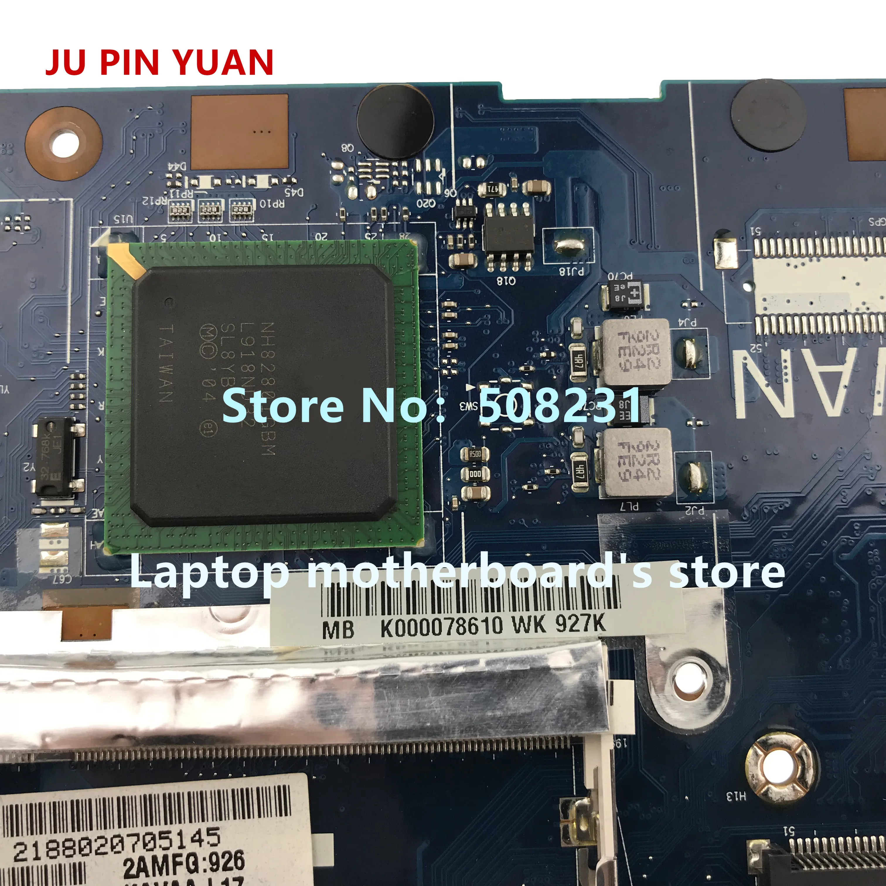 JU PIN юаней для Toshiba Mini NB205 NB200 Материнская плата ноутбука K000078610 KAVAA LA-5121P с N280 все функции полностью протестированы