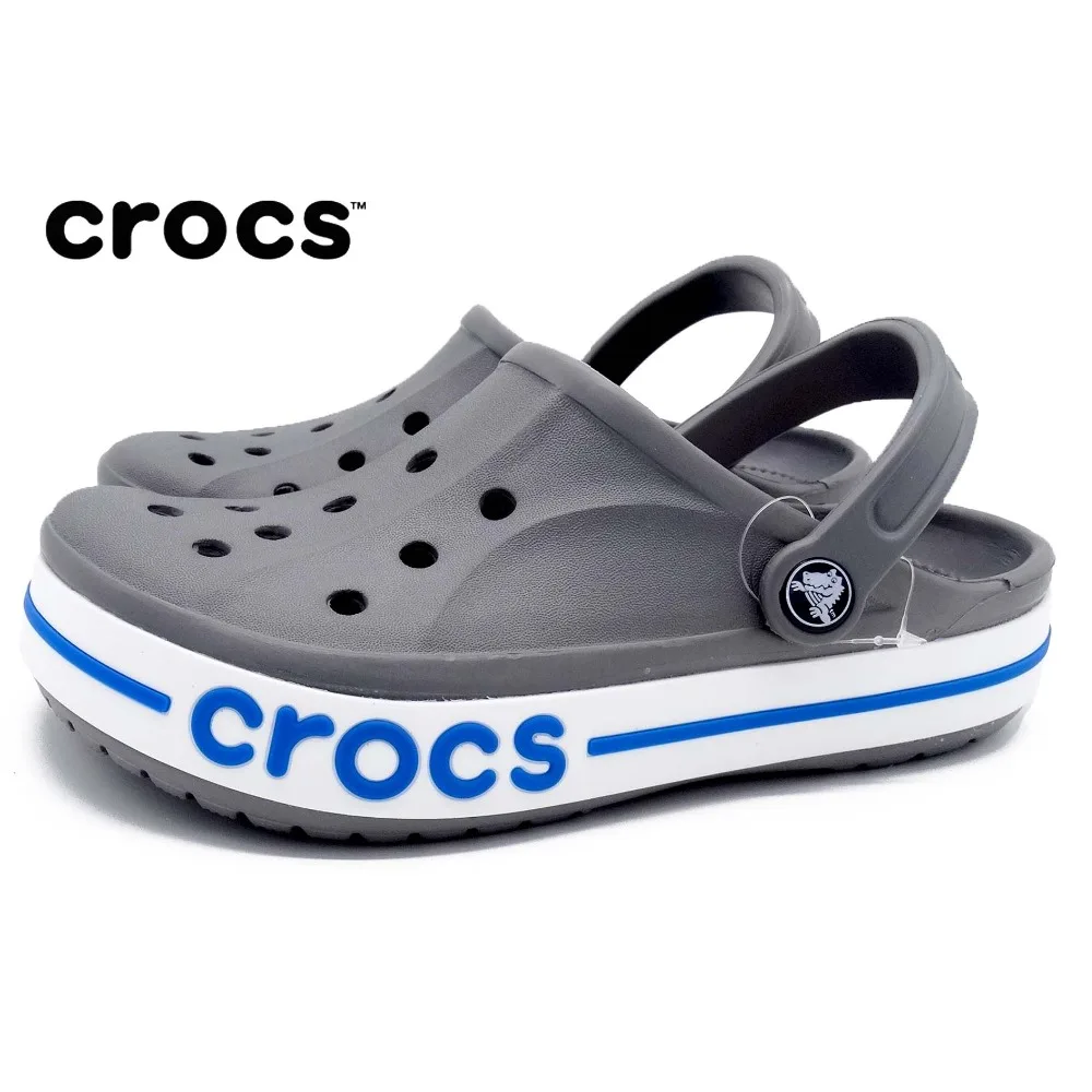 CROCS Unisex Beach Sandals Bayaband Men Crocs-shoes Water Sandals Lover Shoes Women Black Blue Hot Sale