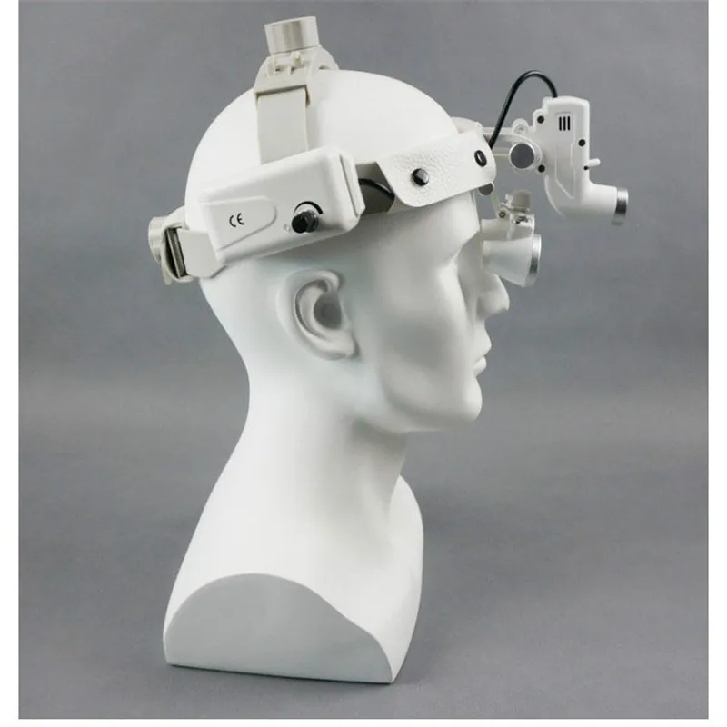 2.5X 3.5X Dental Binocular Loupes Glasses surgical magnifier with headlight-11