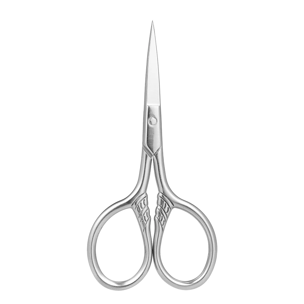 

Mini Size Shaving Shear Beard Trimmer Eyebrow Bang Cutting Scissors Stainless Steel Beard Trimmer Scissor for Barber Home Use