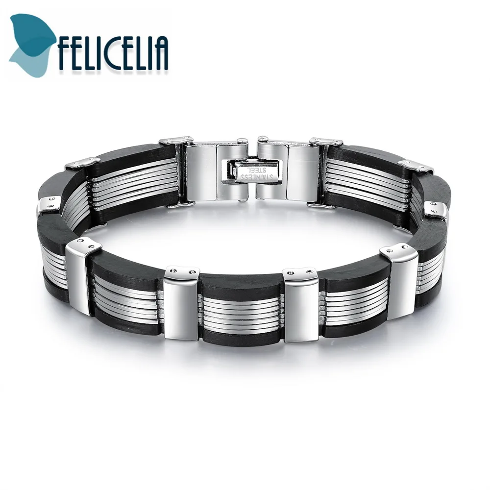 Крупные металлические цепочки Felicia 14 мм из нержавеющей стали 316L для мужчин и