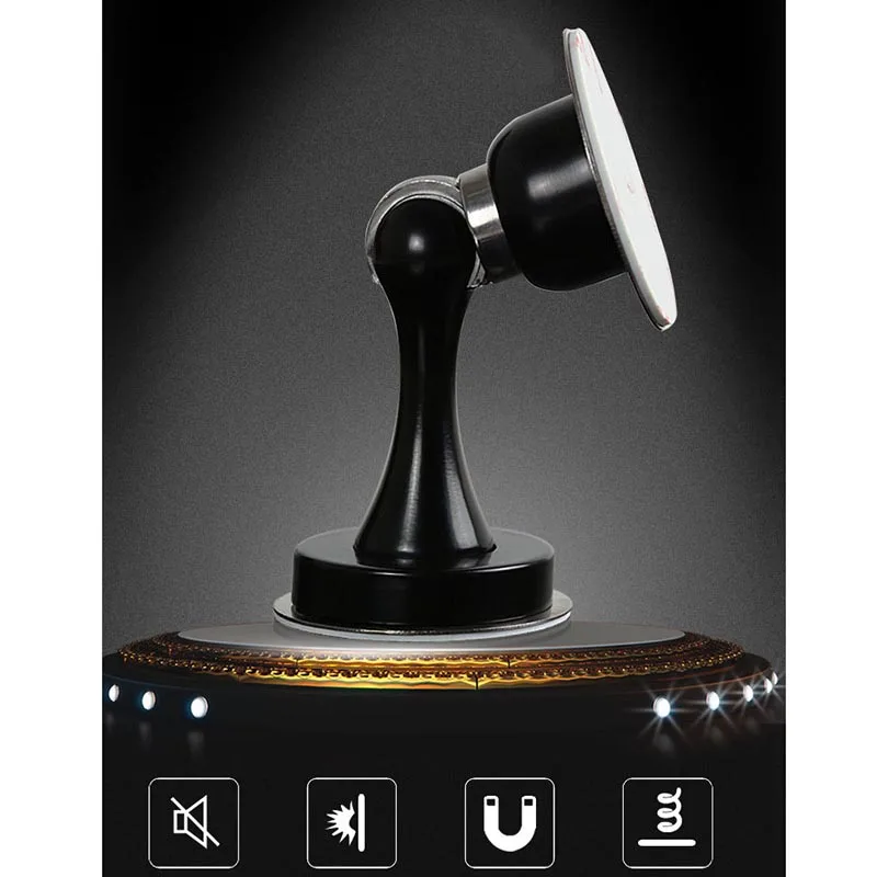 

Magnetic Door Stopper Stainless Steel Wall Protector Doors Stop Holder for Living Room Bedroom MAL999