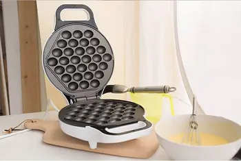 

FREE SHIPPING HK Non-stick Automatic Household Home Electric Rotary Egg Waffle Maker Pancake Machine Cooking Tools