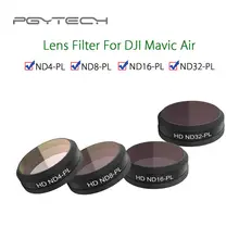 

PGYTECH 4pcs HD Lens Filter ND4-PL ND8-PL ND16-PL ND32-PL Set Gimbal Camera Protector Cover FPV Accessories For DJI Mavic Air