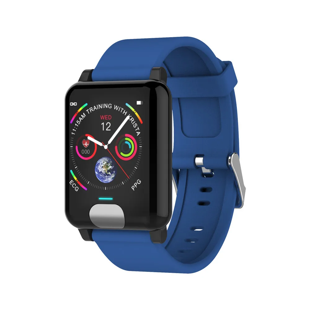 

EPULA New E04 ECG+PPG Smart Watch For Men Women Wristband Band Bracelet Heart Rate Monitor Fitness Track For Android 4.4,IOS 8.2